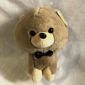 Plush Pomeranian Puppy Dog Stuffed Toy Tan 9 in USA Seller New Soft Cute